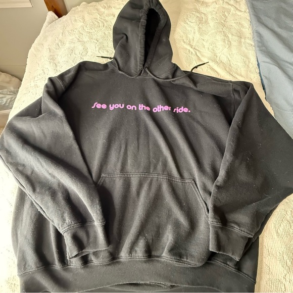 Astroworld Festival 2021 merch Utopia hoodie Large Vintage flax - Picture 3 of 4